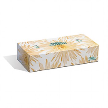 KSP 8301 / KCC21400 Kruger White Swan 2 Ply  Facial Tissue 36 Boxes / 100 Sheets Per Case