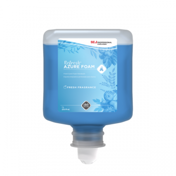 DEB AZU1L Refresh Azure Apple Scent Foaming Hand Soap 1 Liter 6 Per Case