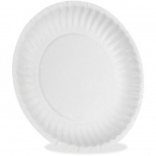 WHD 10304011 6 Inch Paper Plates 10/100 Per Case