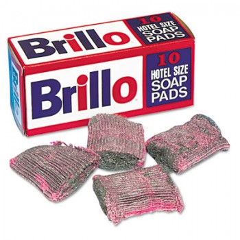 PUX W240000 Hotel Brillo Soap Pad 10/Box Per Box