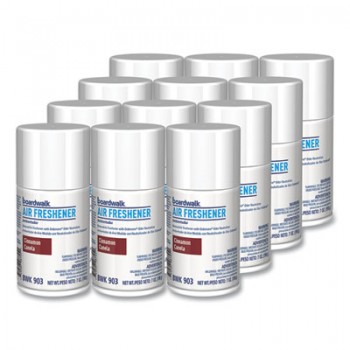 BWK 903 Boardwalk Metered Air Freshener Refill Cinnamon Sunset Scent 7 oz Aerosol Spray 12 Cans Per Case BWK 903 Boardwalk Metered Air Freshener Refill Cinnamon Sunset Scent 7 oz Aerosol Spray 12 Cans Per Case