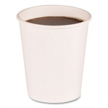 BWK WHT8HCUP White 8 oz Paper Hot Cup 1000 Per Case