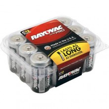 RAY ALC12PPJ Ultra Pro C-Cell Alkaline Batteries 12 Per Pack