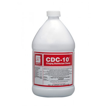 Spartan 322004 CDC-10 Clinging Disinfectant Cleaner 4-1 Gallons Per Case