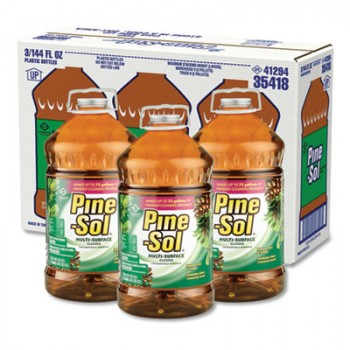 CLO 60606 Clorox Pine Sol Commercial Pine Scent 3-80oz Per Case