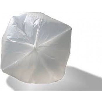 COL CHD48HC 40x48 13 Micron Clear 40-45 Gallon 250 Bags Per Case