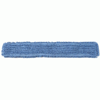 GSR AMD24B Blue Washable Microfiber 5IN x 24IN Slip On Style Dust Mop Per Each