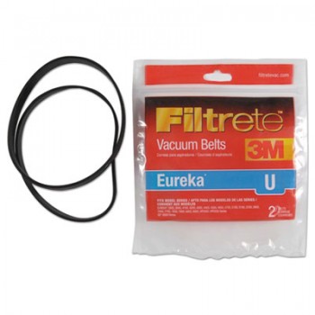 EUR 66100 Eureka Round Vacuum Belts 2 Per Pack