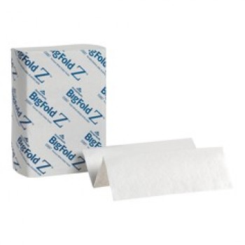 GPC 20887 Big Fold White Towels 2200 Towels Per Case