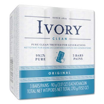 PGC 12364 Ivory Soap 72 3.1oz Wrapped Bars Per Case