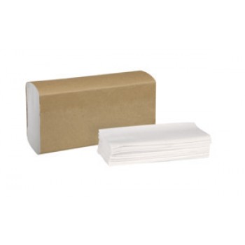 WHD MF101 / (TRK MB540A) White Multifold Towel 9.5 Inch x 9.25 Inch 16/250/4000 Per Case