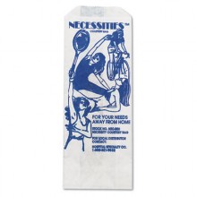 HOS NEC500 Courtesy Bags For Kotex And Tampons 8IN x 3IN x 2IN 500 Per Case