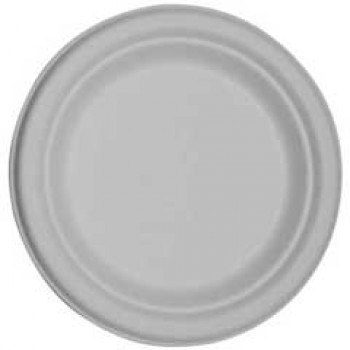 PRW PL07 7 Inch Earth Friendly Heavy Sugarcane Fiber Plates 1000 Per Case PRW PL07 7 Inch Earth Friendly Heavy Sugarcane Fiber Plates 1000 Per Case