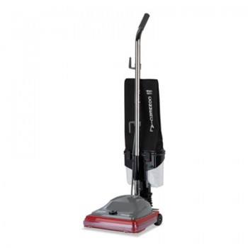EUR SC689B  Commercial Lightweight Bagless Upright Vacuum Lightweight at 14lb Gray/Red Per Each