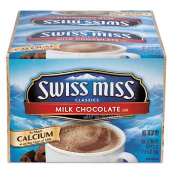 SWM 47491 Swiss Miss Hot Cocoa Mix 50 Packs Per Box