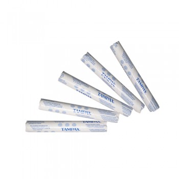 HOS T500 Tampons in Vending Tube Regular Absobency 500 Per Case
