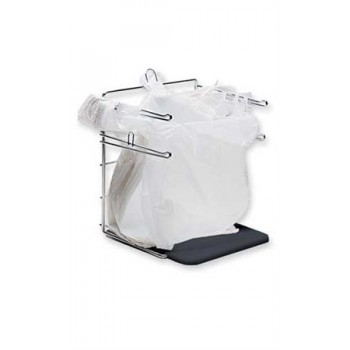 WHD 1288WARNING 12 x 8 x 24 White Plastic T-Shirt Shopper .00065 MIL 1000 Per Case