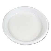 BWK PLHIPS10WH/ DCC 9PWF White 10 Inch Plastic Plates 500 Per Case BWK PLHIPS10WH/ DCC 9PWF White 10 Inch Plastic Plates 500 Per Case