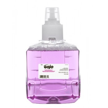 GOJO 191202CT LTX-12 Antibacterial Plum Foam Handwash (2776 Uses) 2/1200ML Per Case