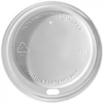 IPR LHRDS16 White Dome Sipper Hot Cup Lid 1000 Per Case