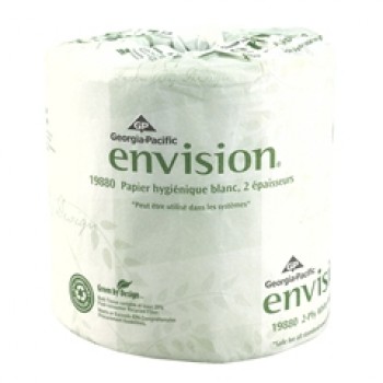 GPC 1988001 2 Ply Toilet Tissue 550 Sheets 4.000 x 4.050 80 Rolls Per Case