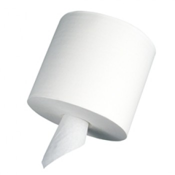 GPC 28143 White Center Pull Soft Pull Premium Towel 7.8IN x 15IN  560 Sheets Per Roll 4 Rolls Per Case