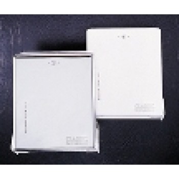 SJMT1905WH White Metal Front Multifold & C-Fold Dispenser Per Each